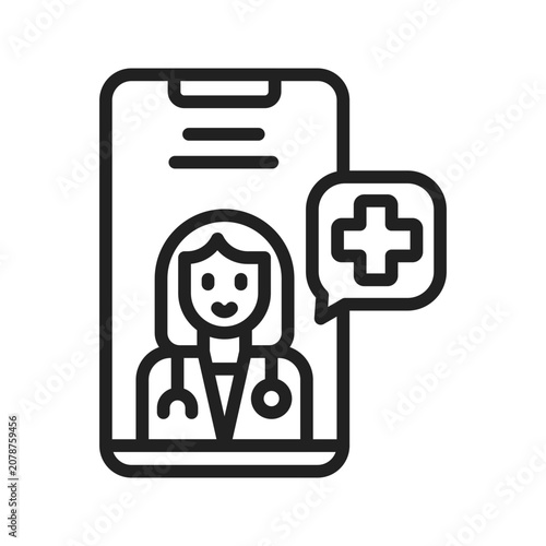 Telemedicine Platform Icon