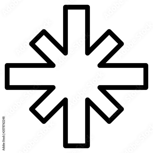Star icon. Star vector collection. Modern simple stars. Vector illustration.