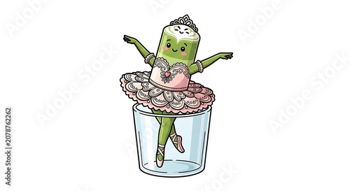 Frog sitting on a glass of beer.