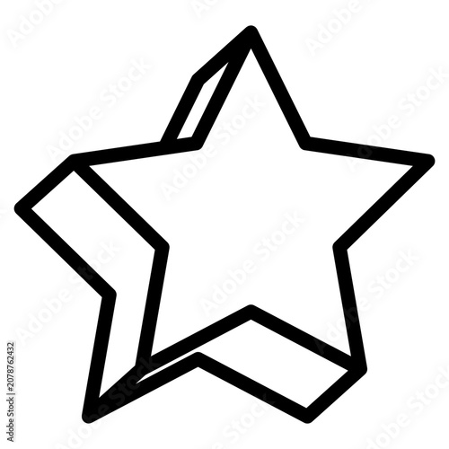 Star icon. Star vector collection. Modern simple stars. Vector illustration.