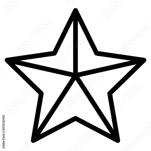 Star icon. Star vector collection. Modern simple stars. Vector illustration.