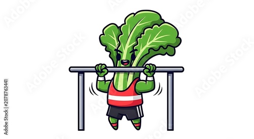 Potted plant on wooden stool with red ribbon.