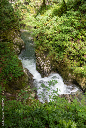 Les gorges de la Langouette - Les Planches-en-Montagne dans le département du Doubs