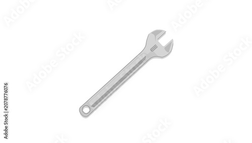 Adjustable Wrench Tool for Tightening Bolts.