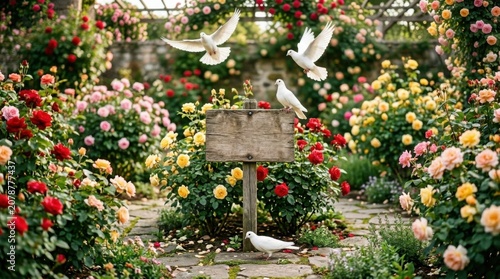 Peace Garden Sign