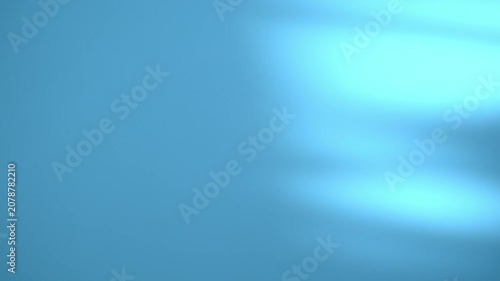 Modern abstract blue tech background with dynamic moving shadow light motion rays. 4k