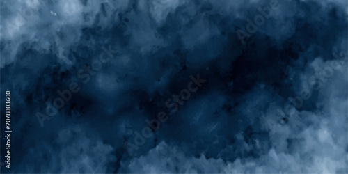 Photos Dark Blue Storm Sky with Dramatic Clouds and Abstract Smoke Texture Over a Blue