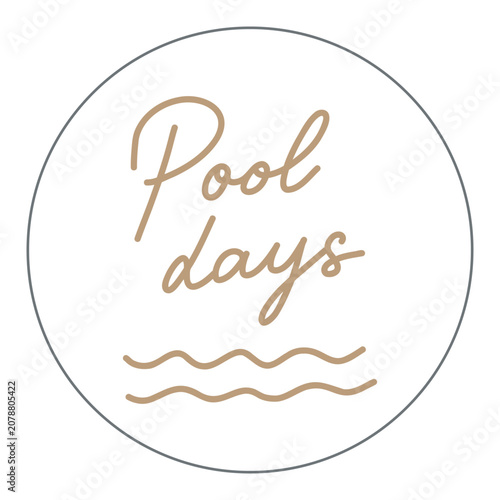 vector illustration of a hand made text for hotel