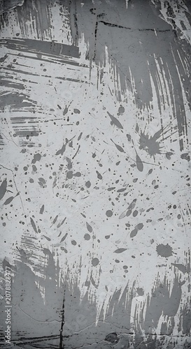 Abstract Black and White Textured Background for Design.