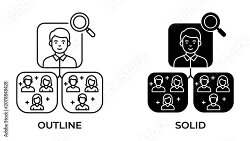Canvastavla Organizational Structure and Hierarchy: A visual representation of a company's organizational structure
