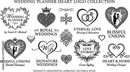 Floral Ornament Collection Intricate Vector Illustrations On White Background