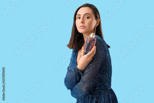 Beautiful young woman with ...