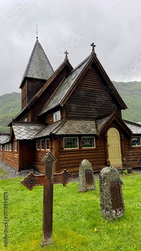 Norwegen Kirche Stabkirche Kathedrale Religion