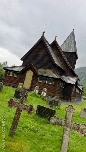 Norwegen Kirche Stabkirche Kathedrale Religion