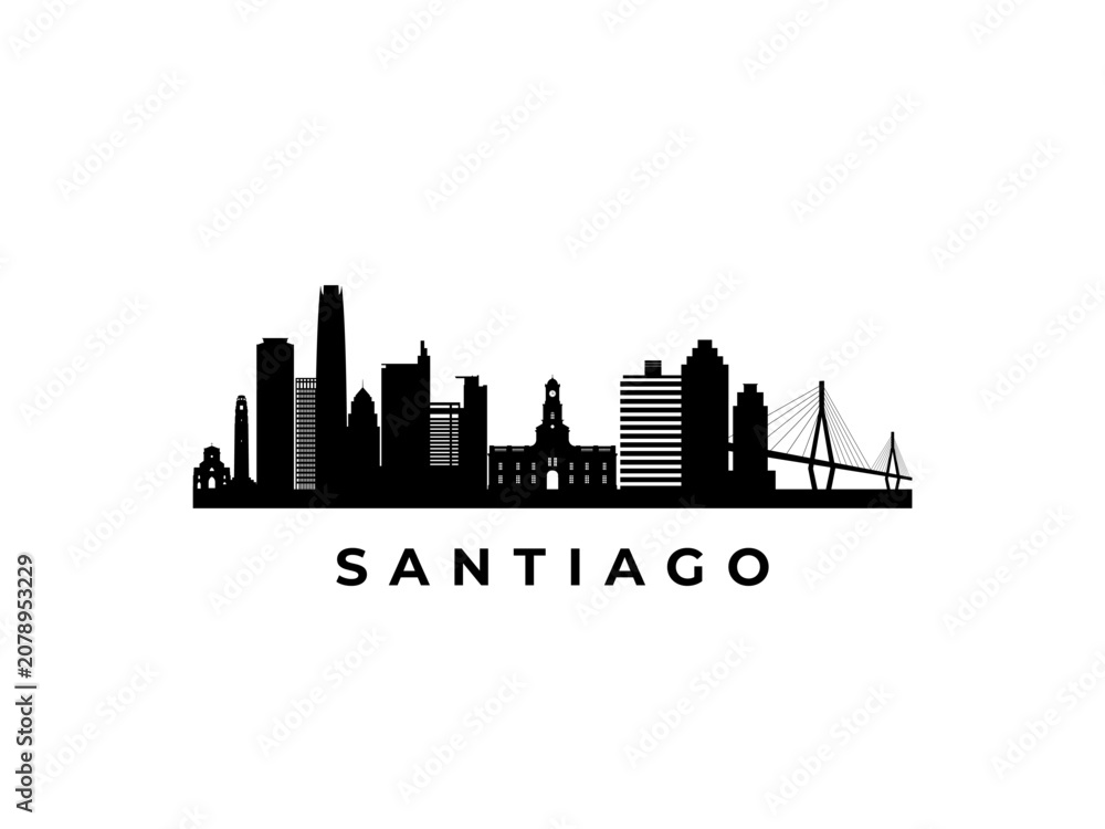 Obraz premium Santiago 01-13 (Black-2)