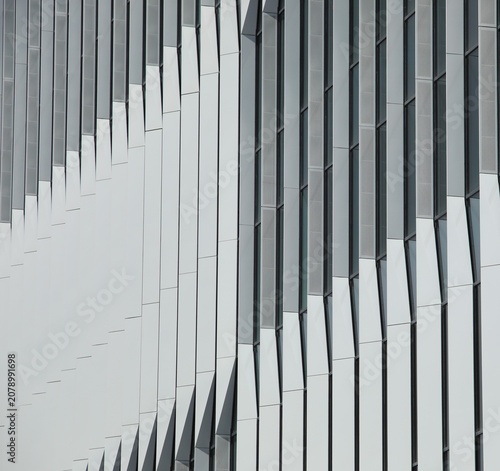 Tableau sur toile Building, parallel structure, minimalist