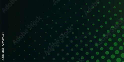 Abstract blue and green winter background with dots, snowflakes and sparkling stars, festive Christmas seamless vector illustration with glowing light texture and holiday decoration