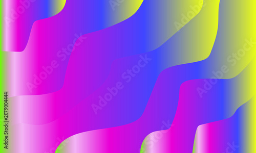Colorful wave pattern with gradients a vibrant digital background
