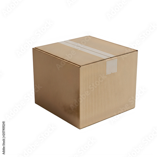 Simple wooden cube storage box with lid