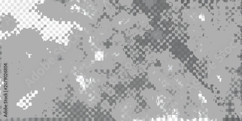 Obraz na płótnie Pixelated grayscale pattern with dappled light and shadow effects