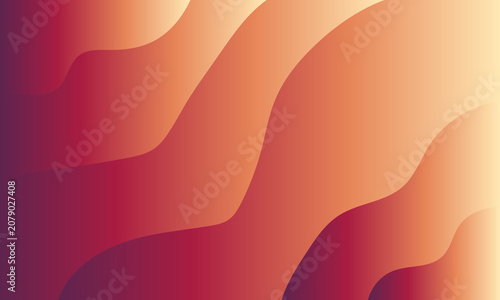 Wavy pattern with gradient colors a smooth abstract background