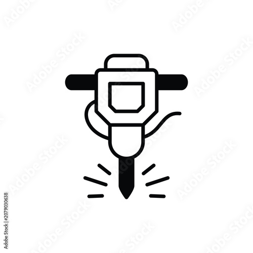 Foto Jackhammer Icon