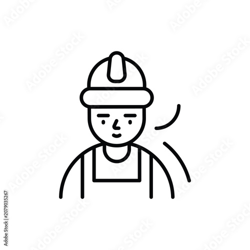 Construction Worker Icon