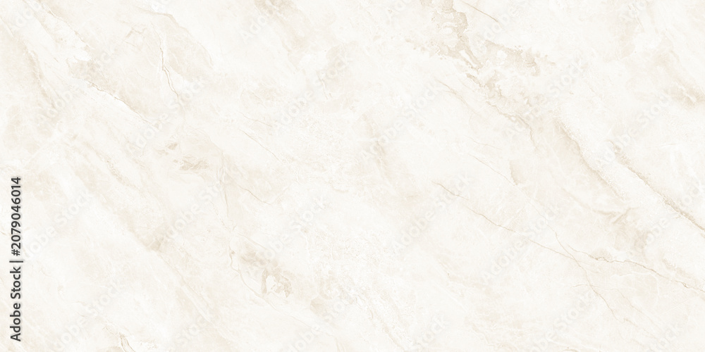 Fototapeta premium Wonderful light beige marble stone texture.