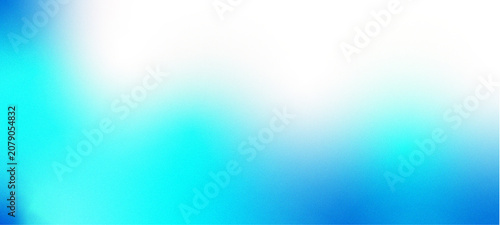 Εκτύπωση καμβά White light blue aqua cyan teal dark blue abstract background