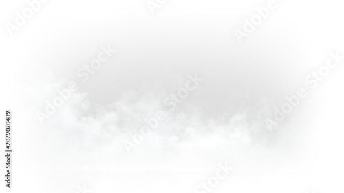 Obraz na płótnie Fine white sugar powder explosion with soft airborne dust on black background