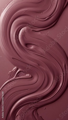 Minimal flowing contours deliver sophisticated luxury backdrop with continuous calming movement across matte material