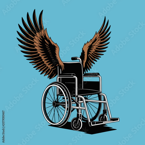 Winged Wheelchair for Freedom and Mobility.