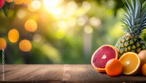 fruit wallpaper for summer with blur background blurred summer background free space