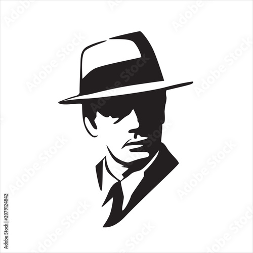 handsome man in a hat