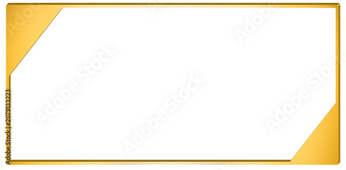 Gold frame 