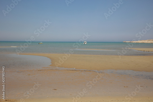 Tide of the Red Sea Beach