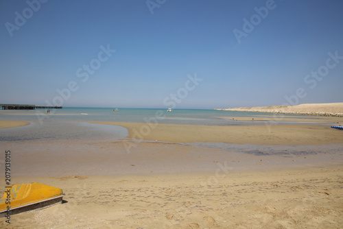 Tide of the Red Sea Beach