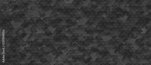 Photos Abstract dark geometric background with a textured, low-key dotted line pattern