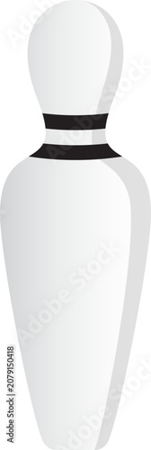 Bowling Pin Illustration