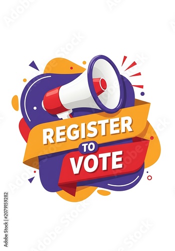 Register to Vote: Bold Design, Urgent Call