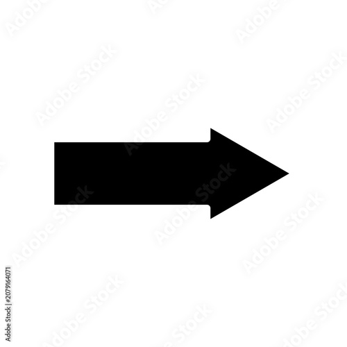 right arrow glyph icon. arrow black icon. black right arriw icon. arrow simple. 