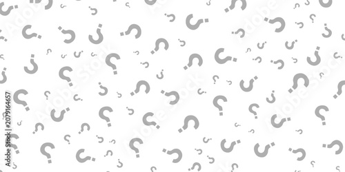 Tablou pe pânză Question mark seamless pattern