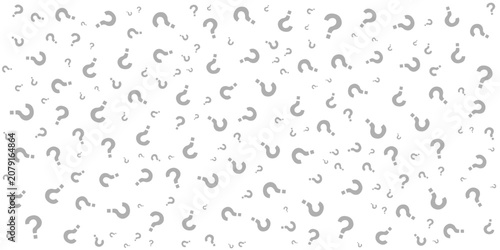 Fotografie Question mark seamless pattern