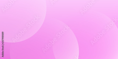 bright pink background with white transparent circle gradient shape