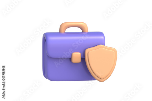Bild auf Leinwand Legal protection concept