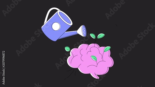 Mental Health  Animation Alpha Channel