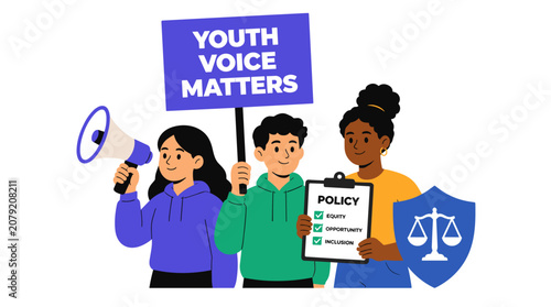 Young Activists Advocating Youth Voice and Rights.
