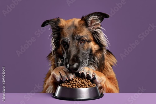 dog food, AI generated video