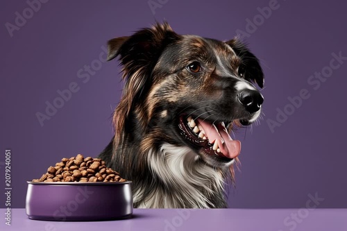 dog food, AI generated video