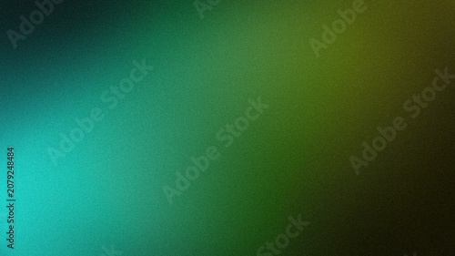 Foto Soft gradient background in turquoise green and olive shades ble